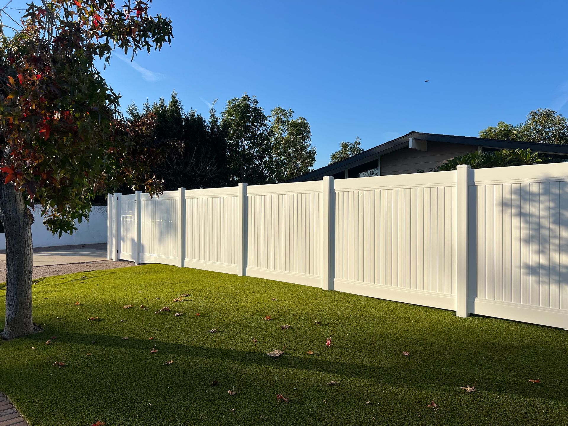 Vinyl fences