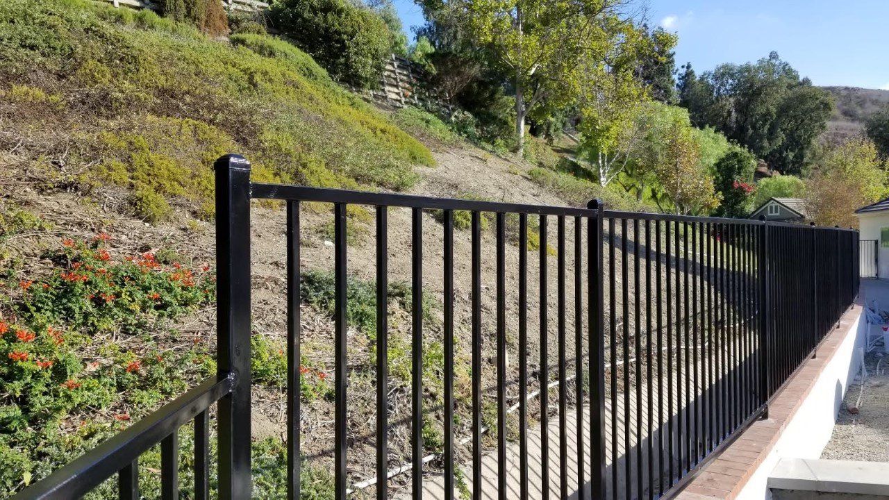 Wrought iron fences
