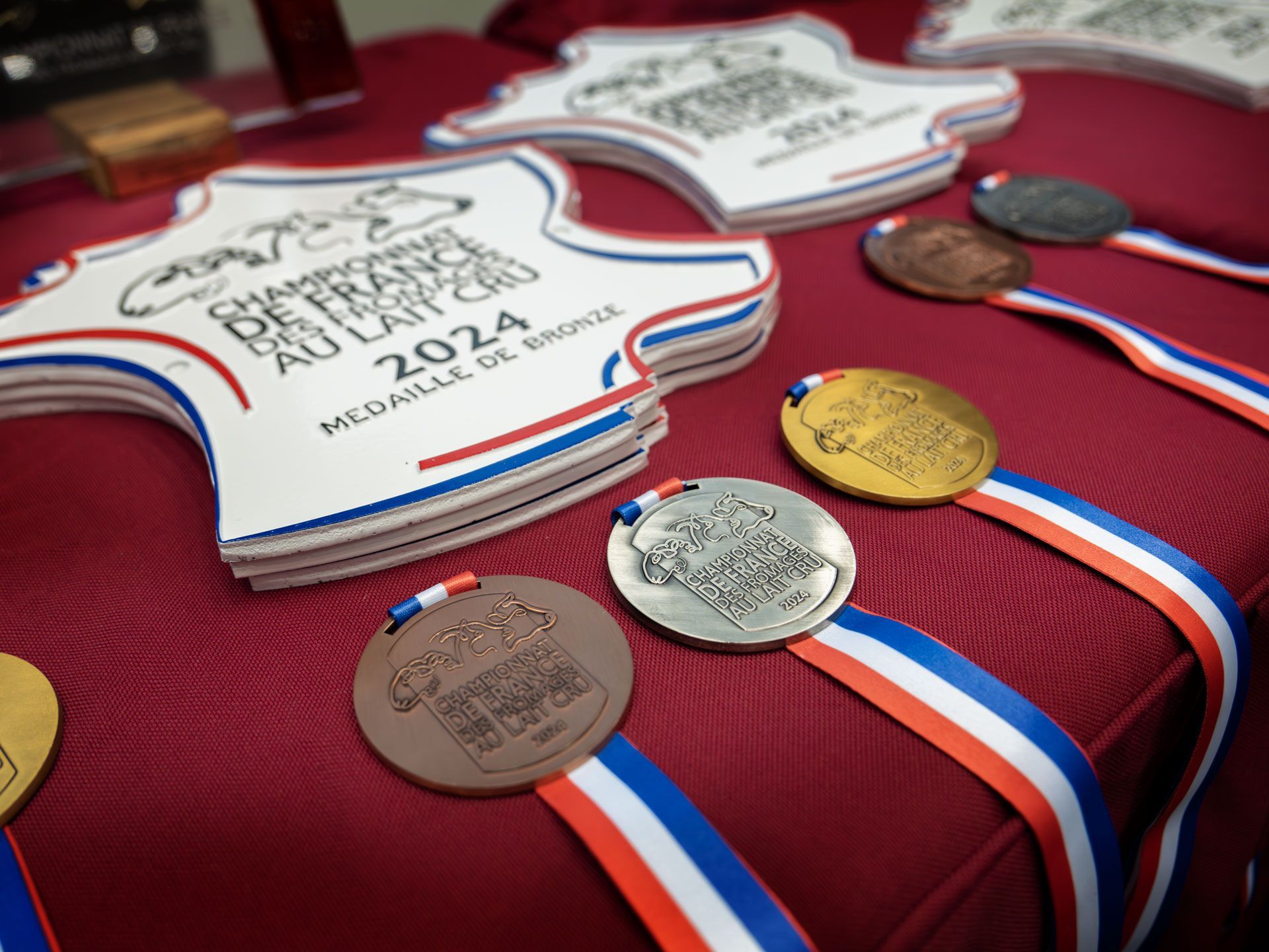 Trophées et médailles du premier