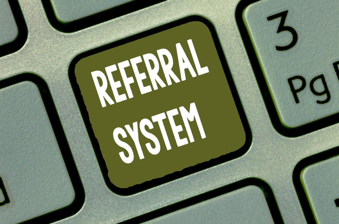 Short sale referral system for real estate agents
