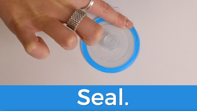 Seal FrogsFeet Suction Cups