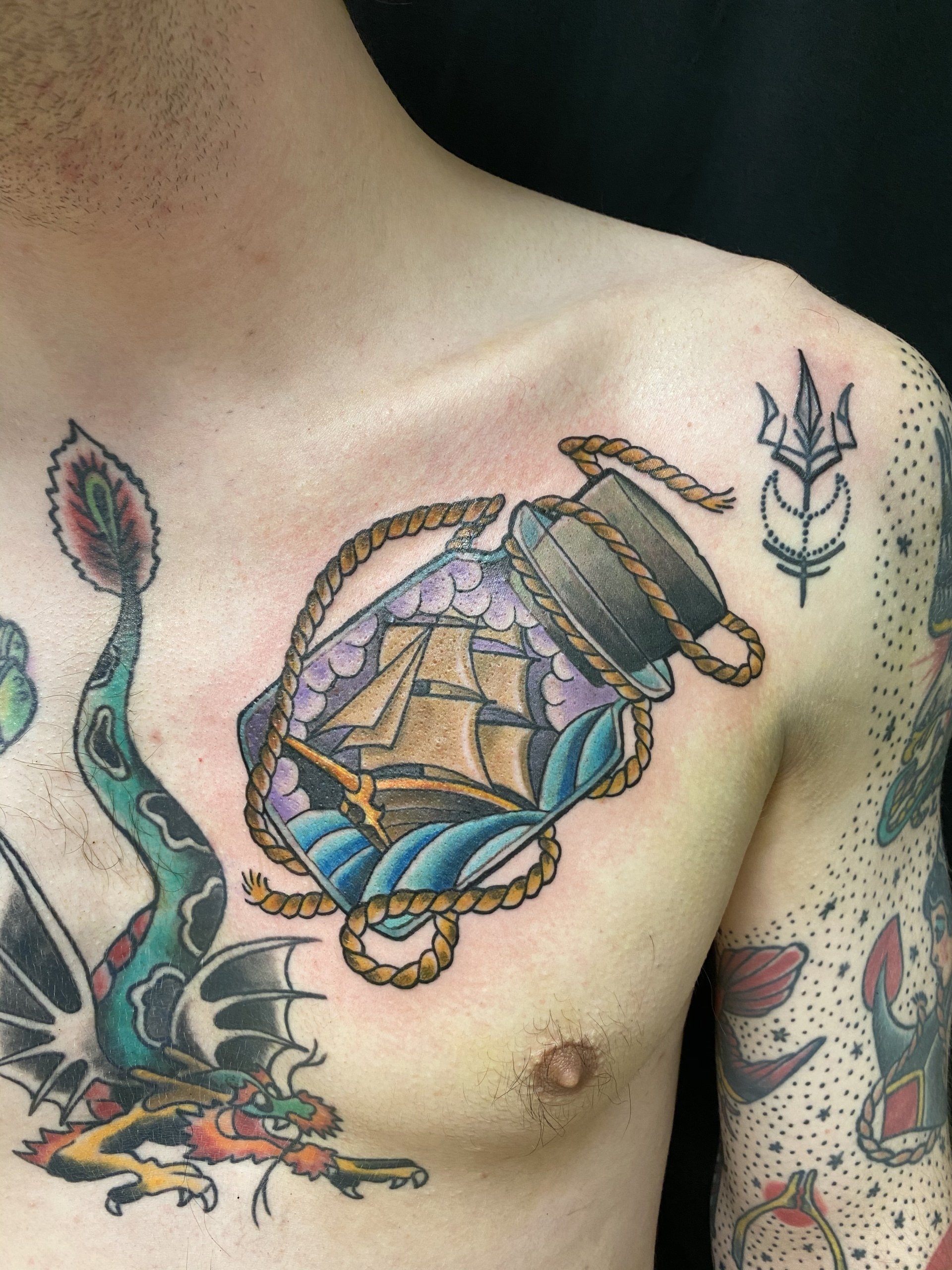 Mike Connors Artist Keene, New Hampshire Art For Life Tattoo