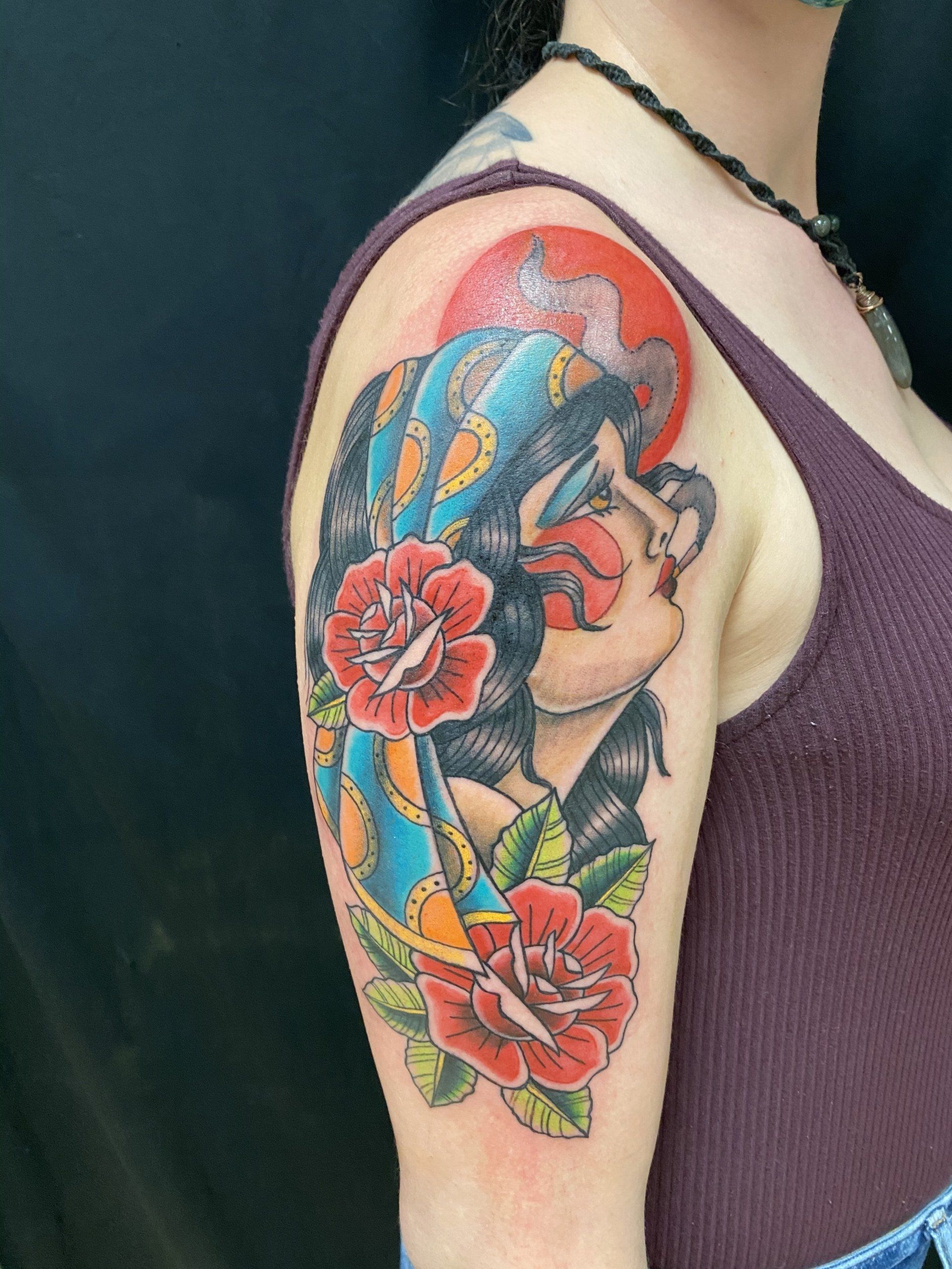 Arm Black Tattoo — Art For Life Tattoo in Keene, NH