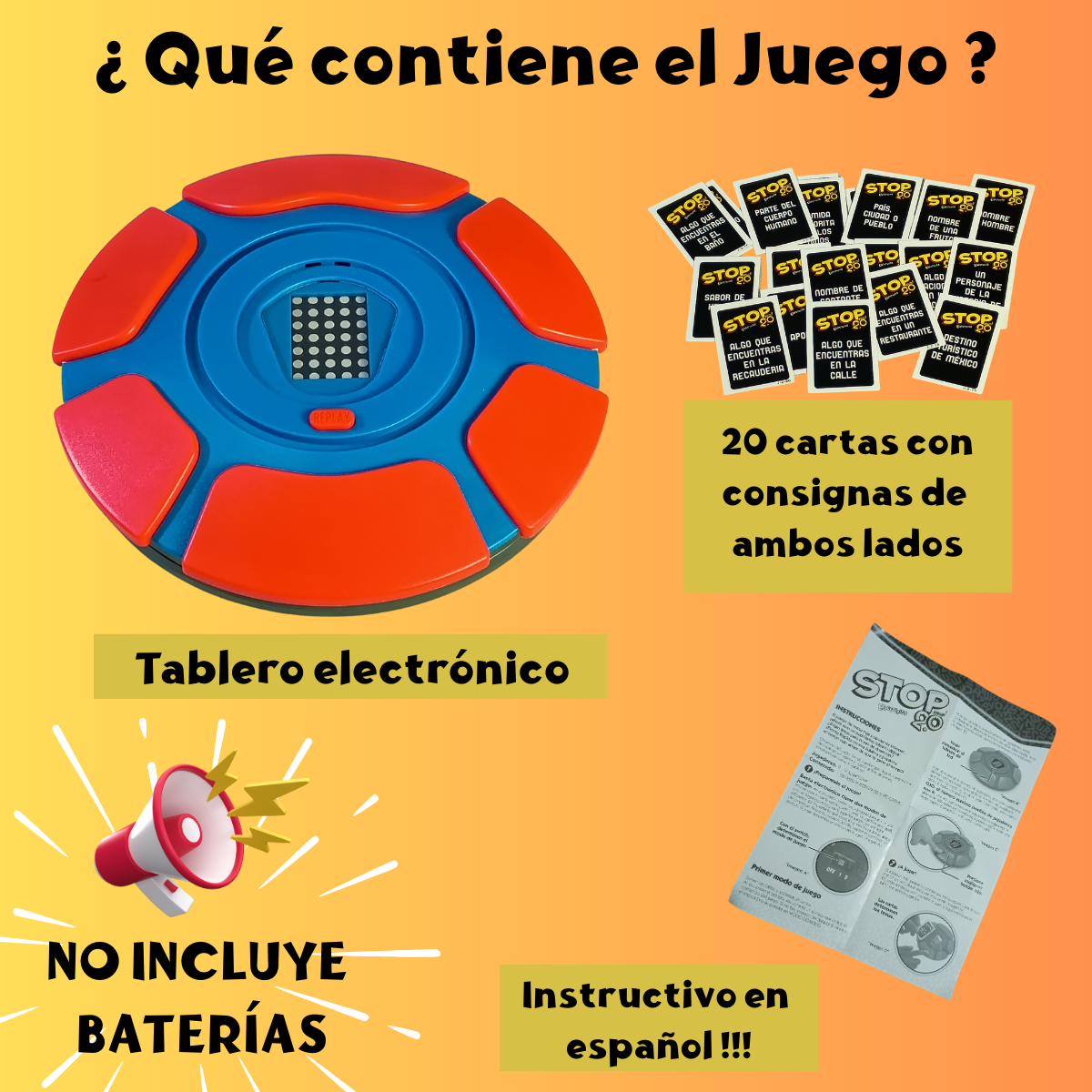 Juego de Mesa Electrónico STOP 2.0
