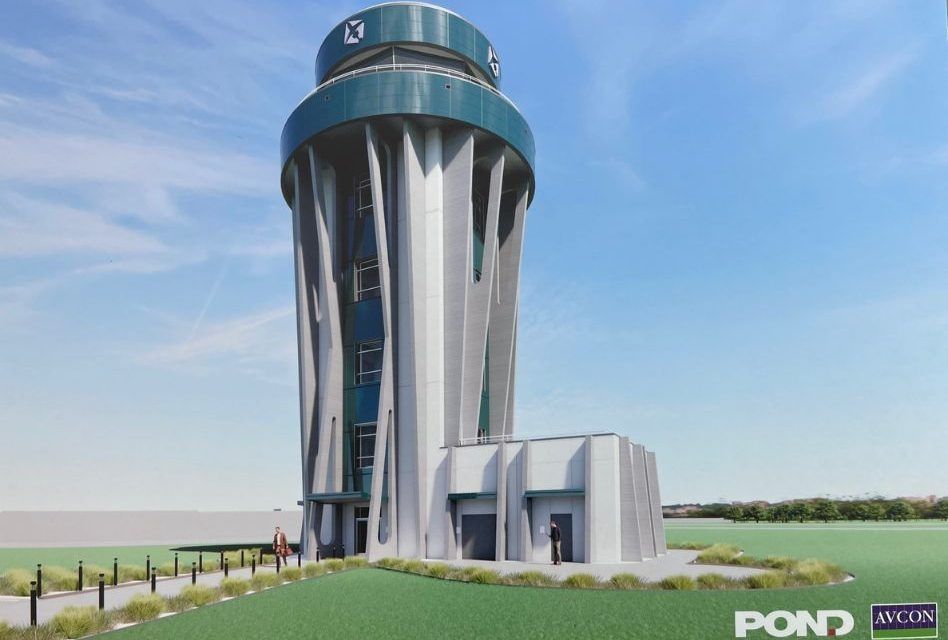 traffic control tower at Kissimmee Gateway Airport | OSCEOLA 