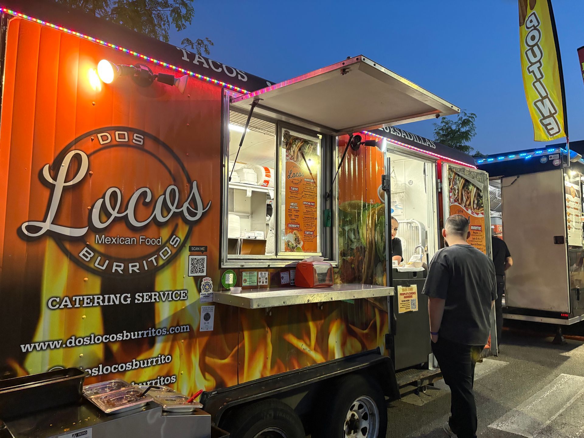 A food truck with 