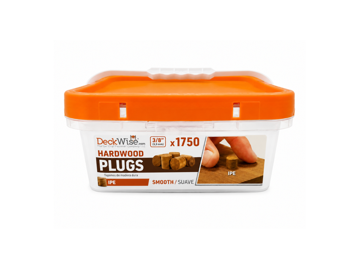 Decking screw and plug kit, multiple species in stock
