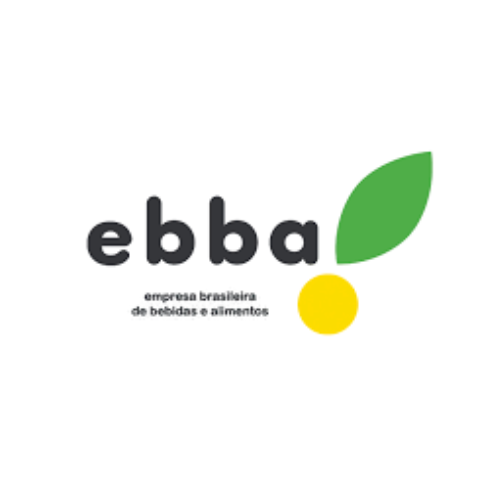 The logo for ebba empresa brasileira de bebidas e alimentos