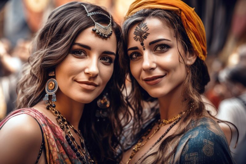 Boho Hippie Party Outfits