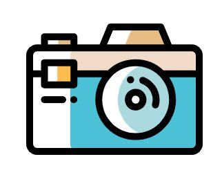 Illustration of a camera