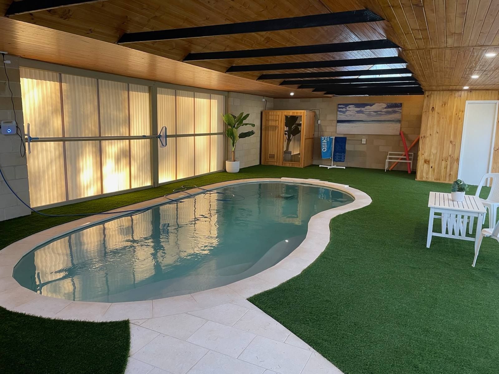 A large swimming pool inside — CJB Pools in Gympie, QLD