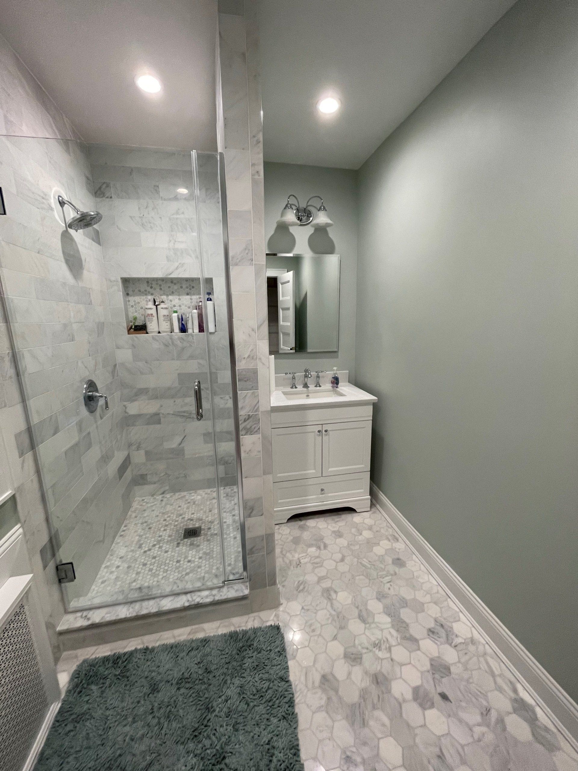 Shower Area — Lynbrook, NY — John Dominick Cusumano Inc.
