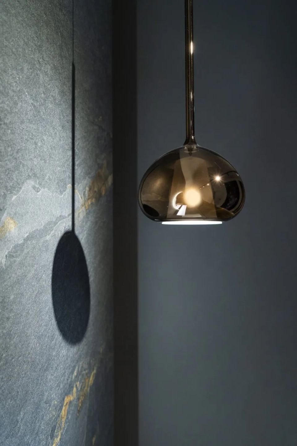 lampadario in vetro