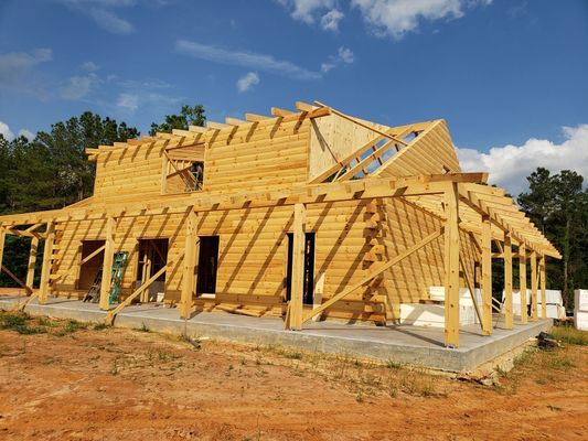 Custom Log Homes | Homestead Log Structures