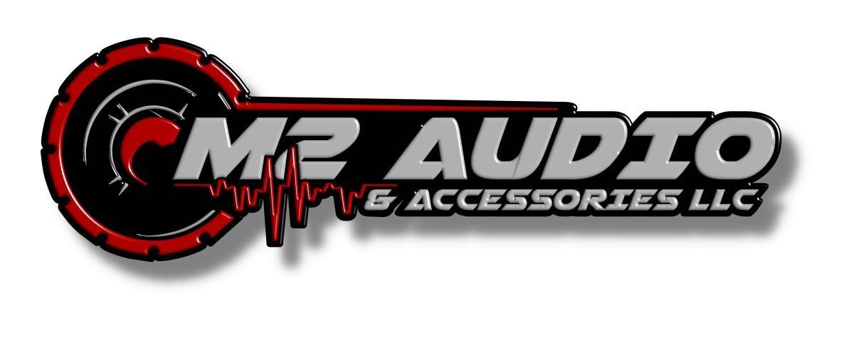 CM2 Audio logo with red and black circular graphic and “Car & Accessories LLC” text