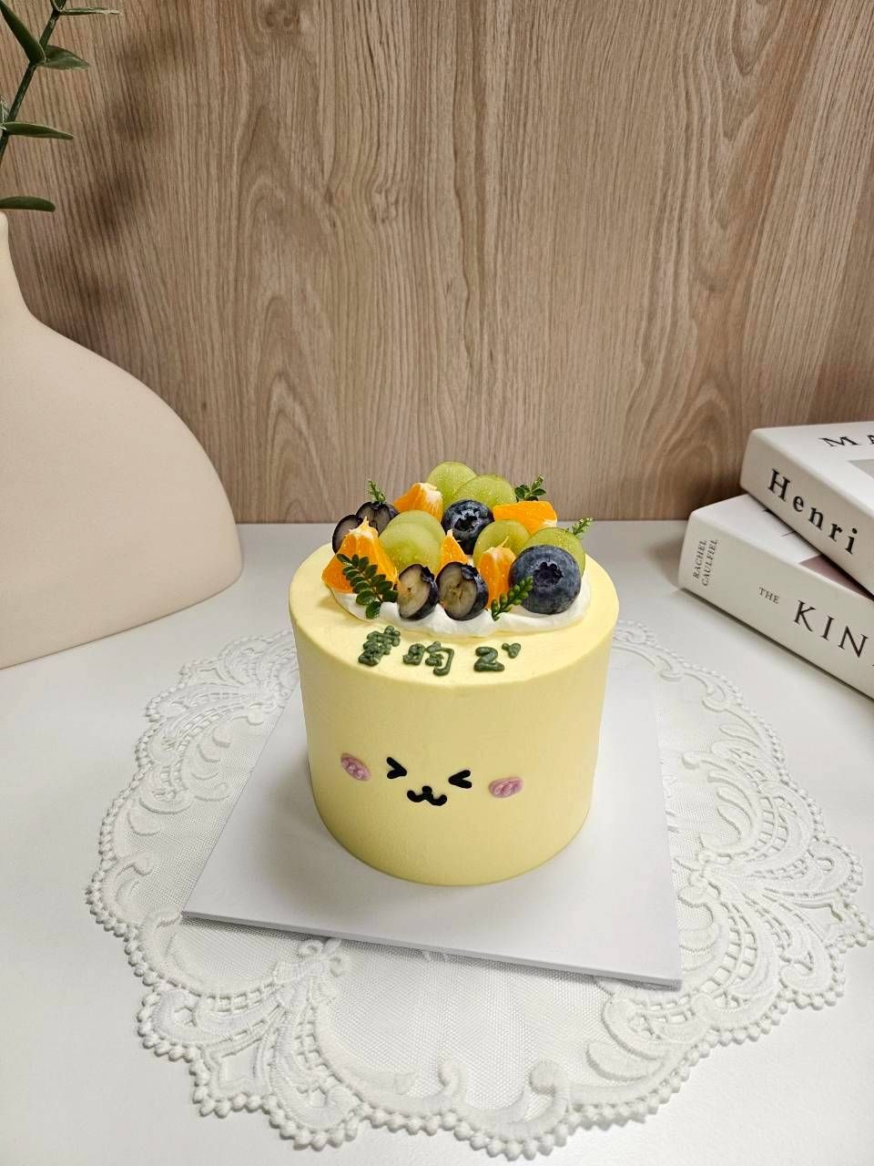 4吋客製化手繪生日蛋糕