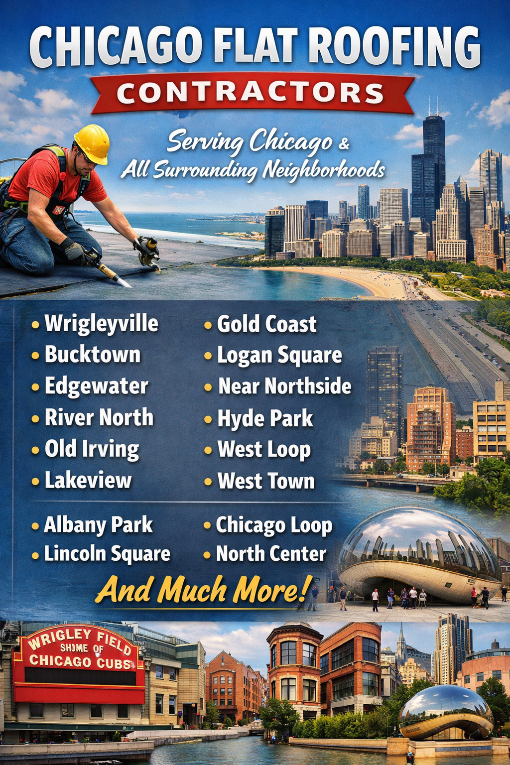 Top-Rated Flat Roofing Contractor in Chicago