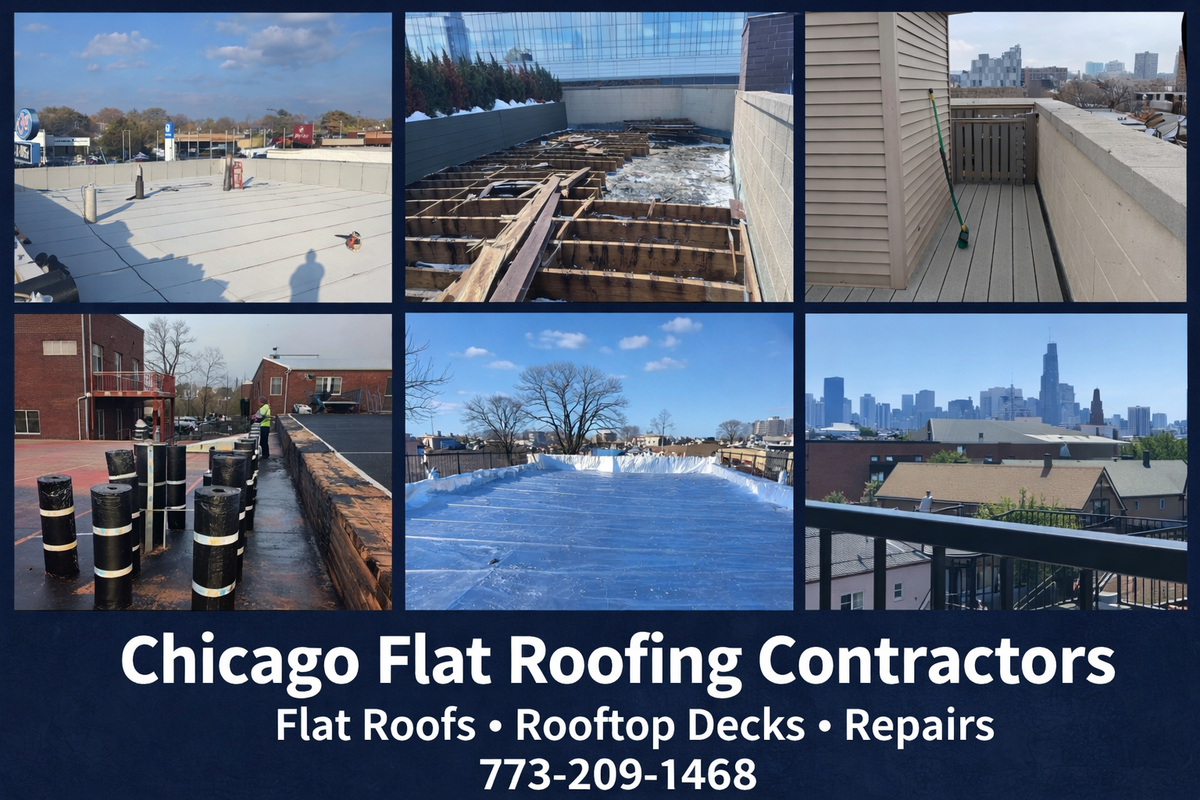 Top-Rated Flat Roofing Contractor in Chicago