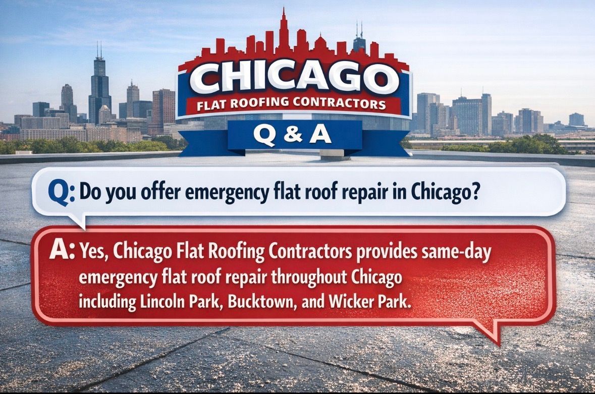 Top-Rated Flat Roofing Contractor in Chicago