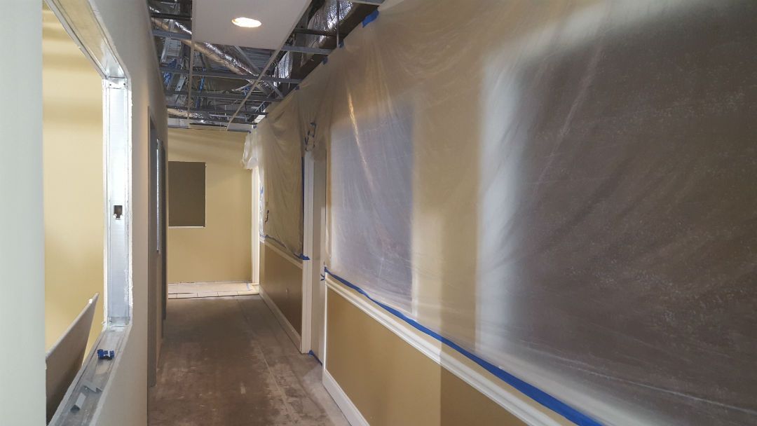 P3 Painting and Renovations exterior painting project at an Atlanta-area apartment or HOA community