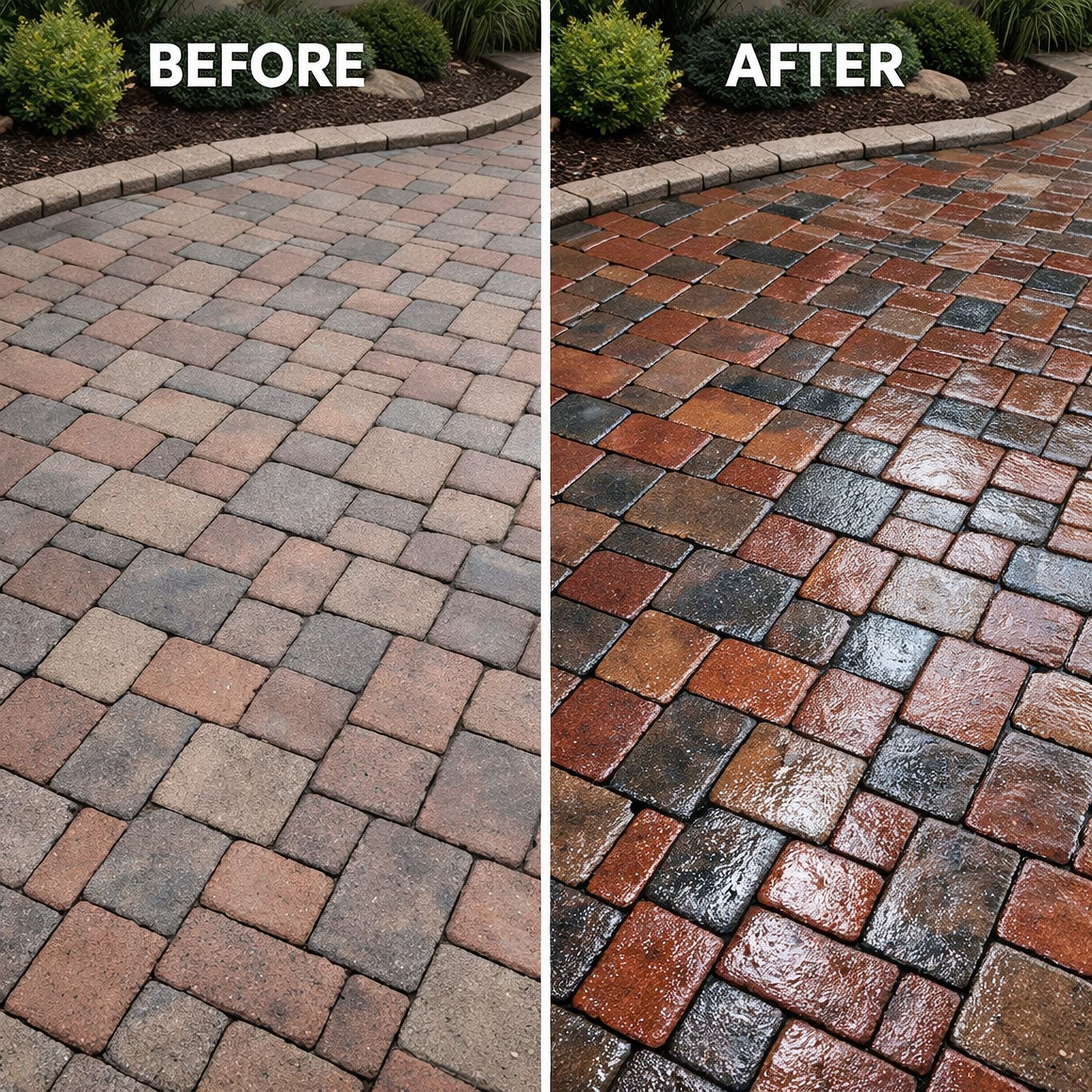 P3 pressure washing crew cleaning an Atlanta-area apartment or HOA property