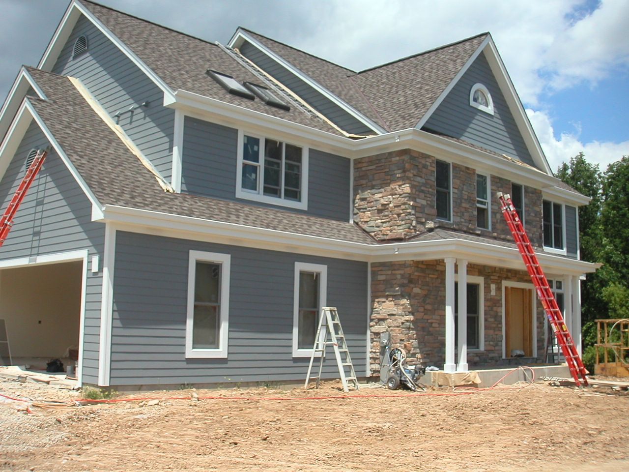 Vinyl siding on community buildings from P3’s siding service collection