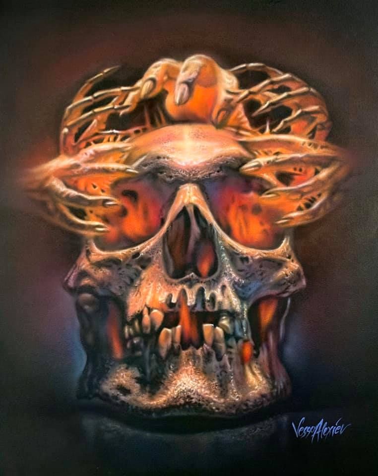 Limited Edition Skull Print