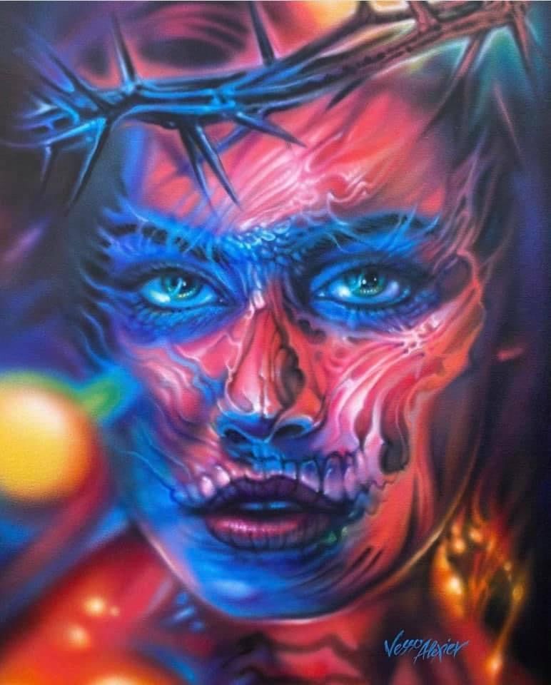 Limited Edition Painted Lady Print