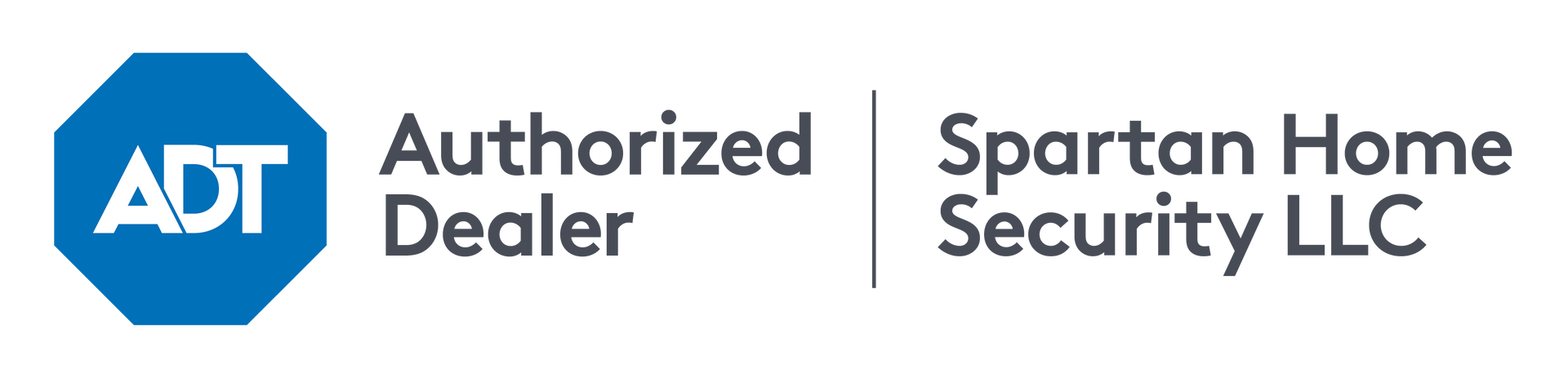 The logo for Spartan Home Security in Rancho Viejo, TX - an authorized dealer of ADT
