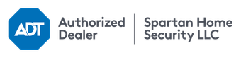 The logo for Spartan Home Security in Rancho Viejo, TX - an authorized dealer of ADT