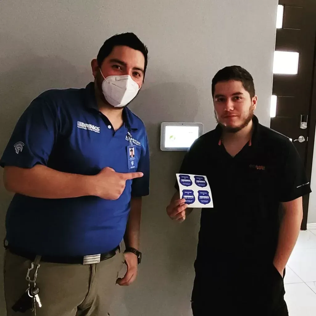 A surveillance camera installation in Rancho Viejo, TX by Spartan Home Security