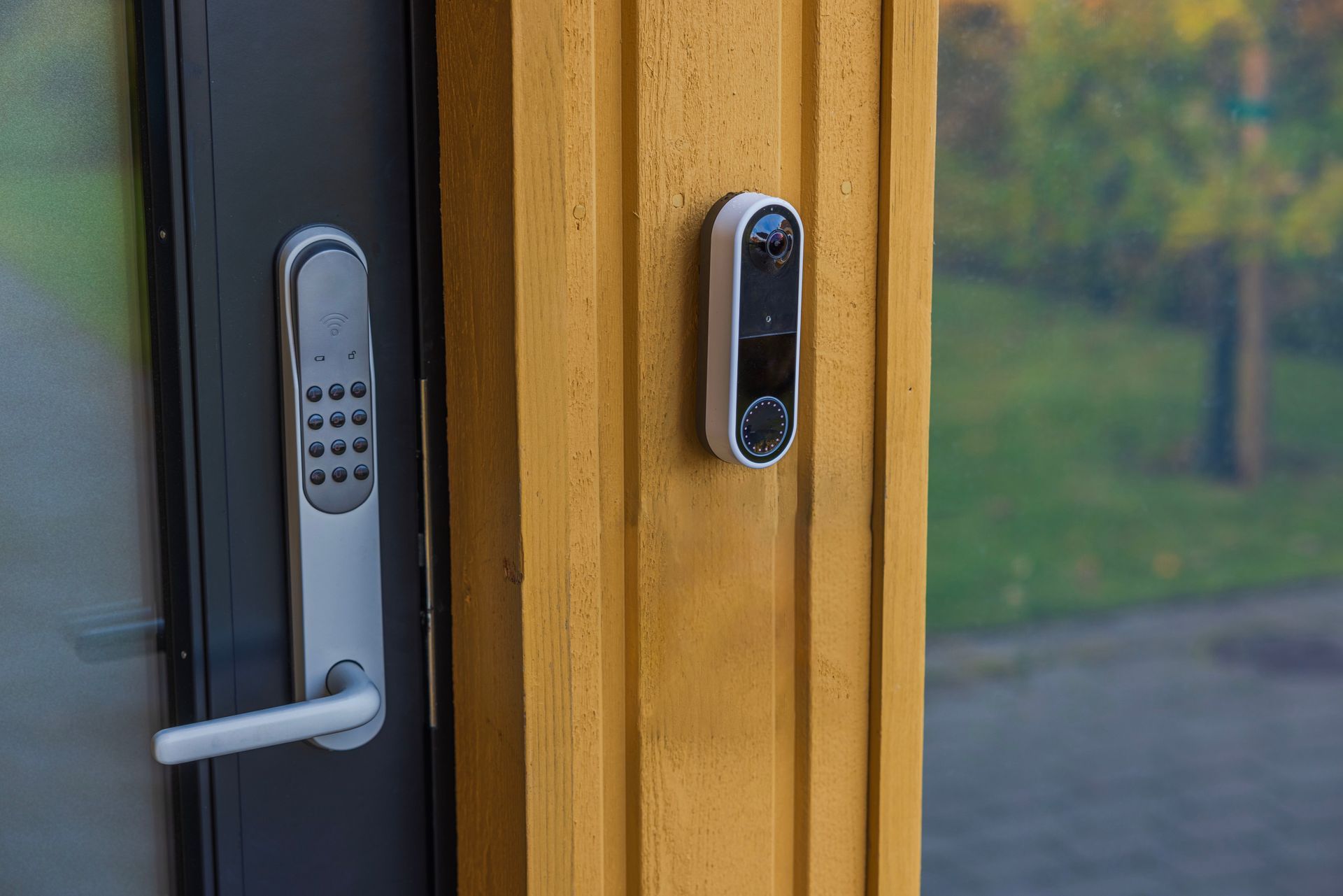 A doorbell installation in Rancho Viejo, TX by Spartan Home Security