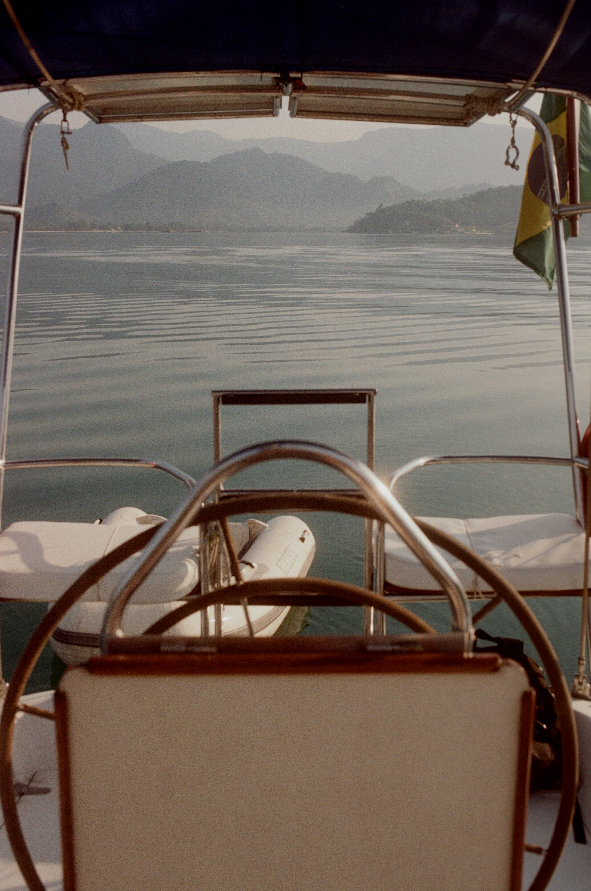 picture of a private yacht for Burlington Bank