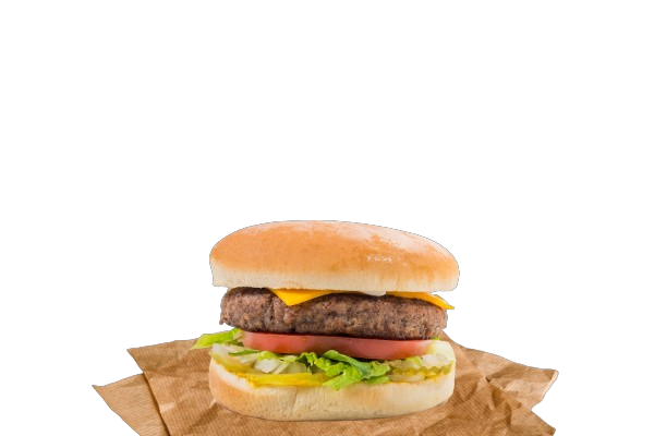 A white cup filled with french fries on a white background.