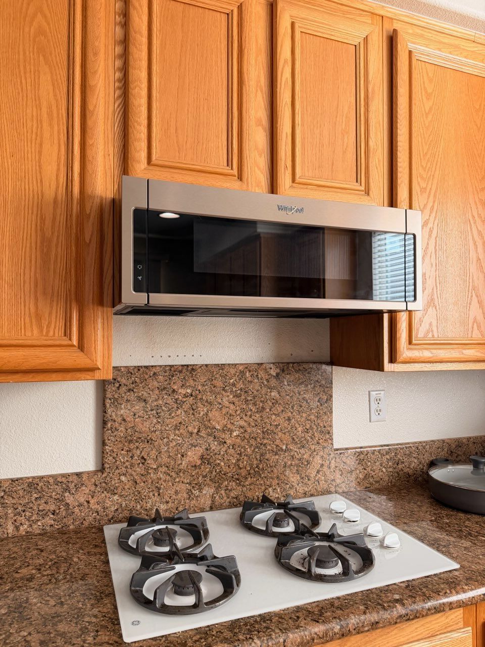 microwave mounting