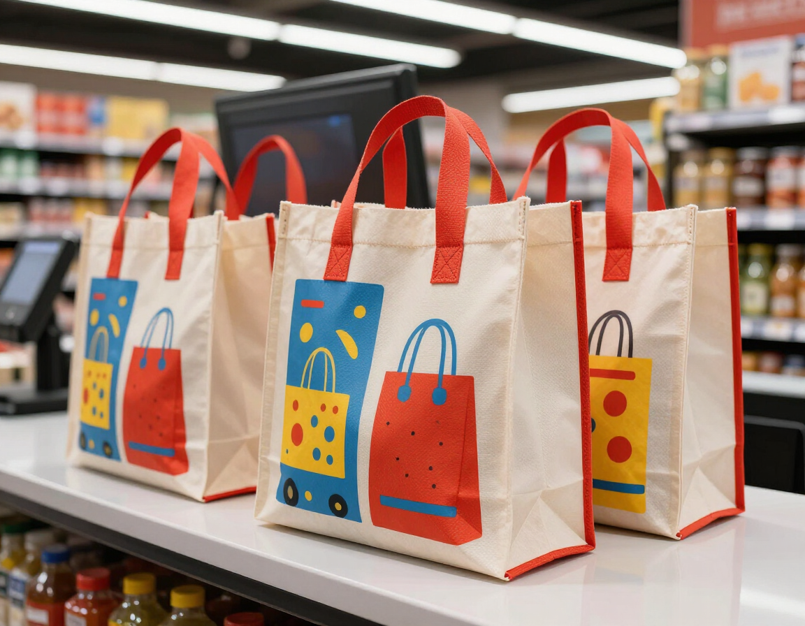 Bolsas para supermercado con impresión personalizada – Polietilenos JP