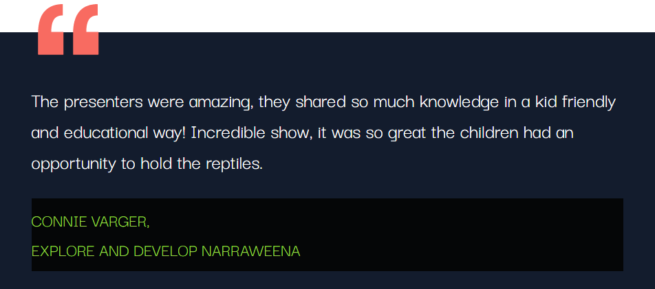 Testimonial 1