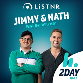 A poster for jimmy and nath for breakfast