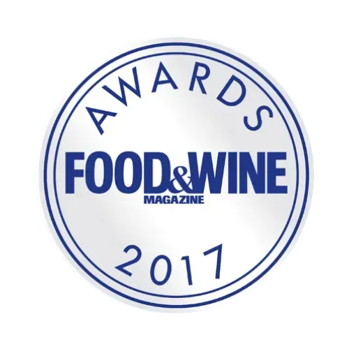The logo for the awards for food and wine magazine