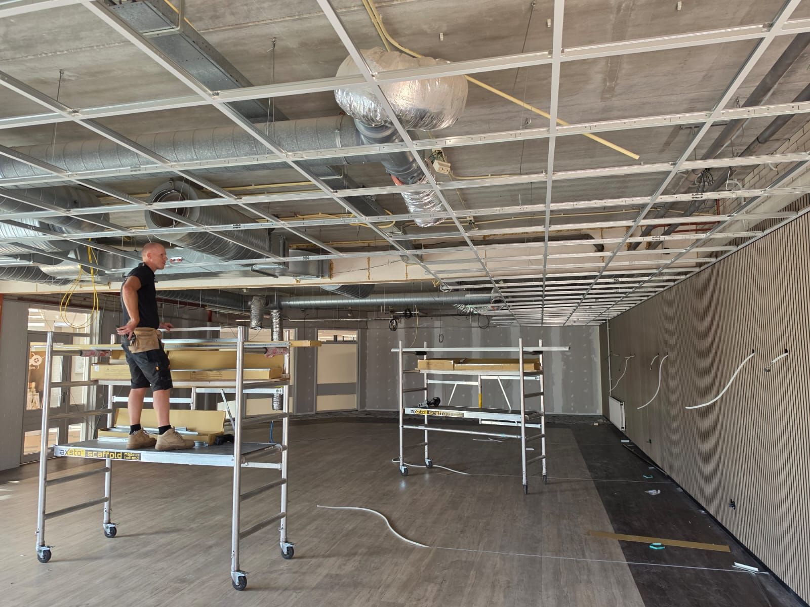 nieuw systeemplafond