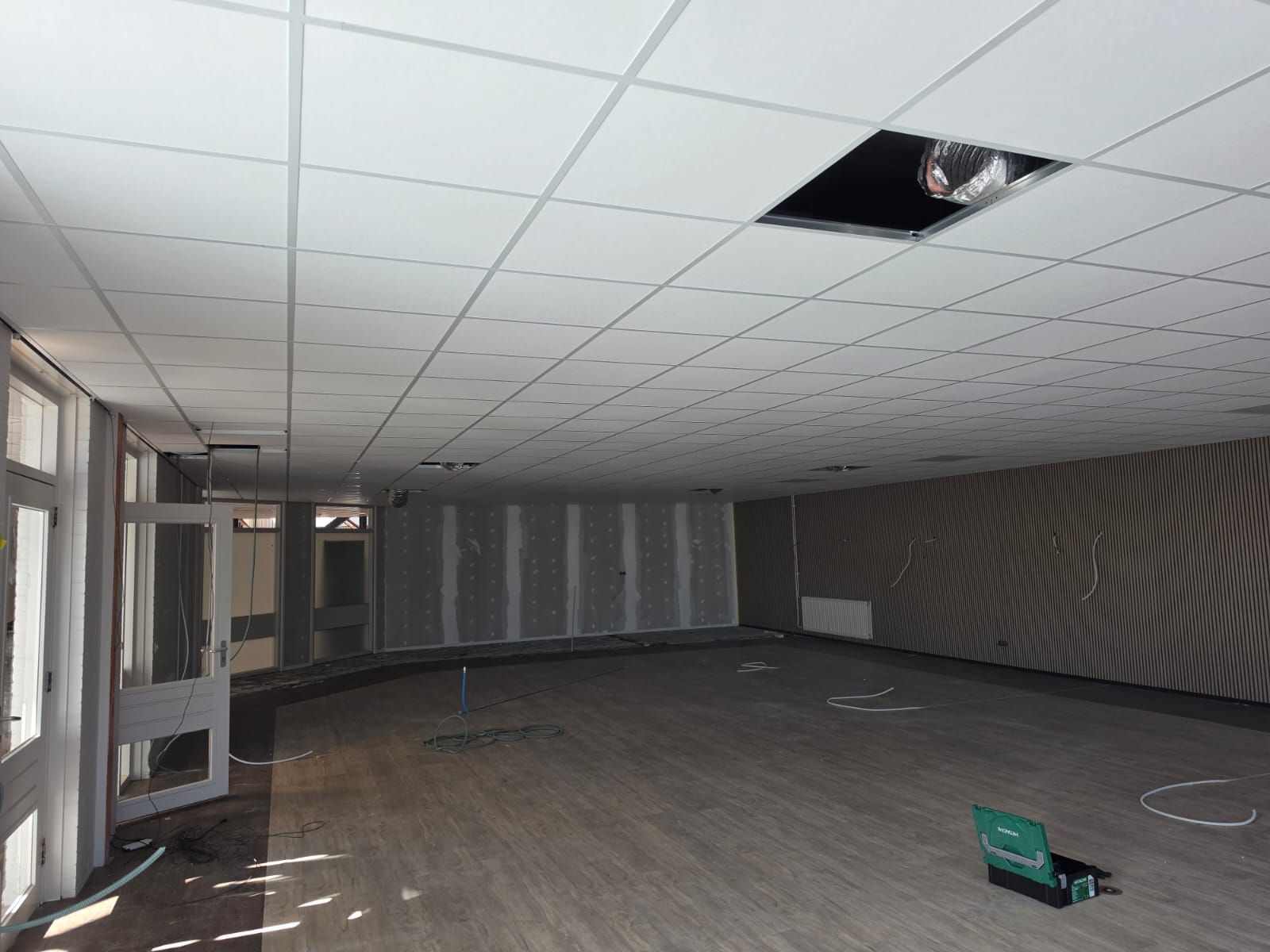 nieuw systeemplafond