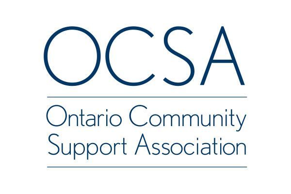 The logo for the ontario community support association