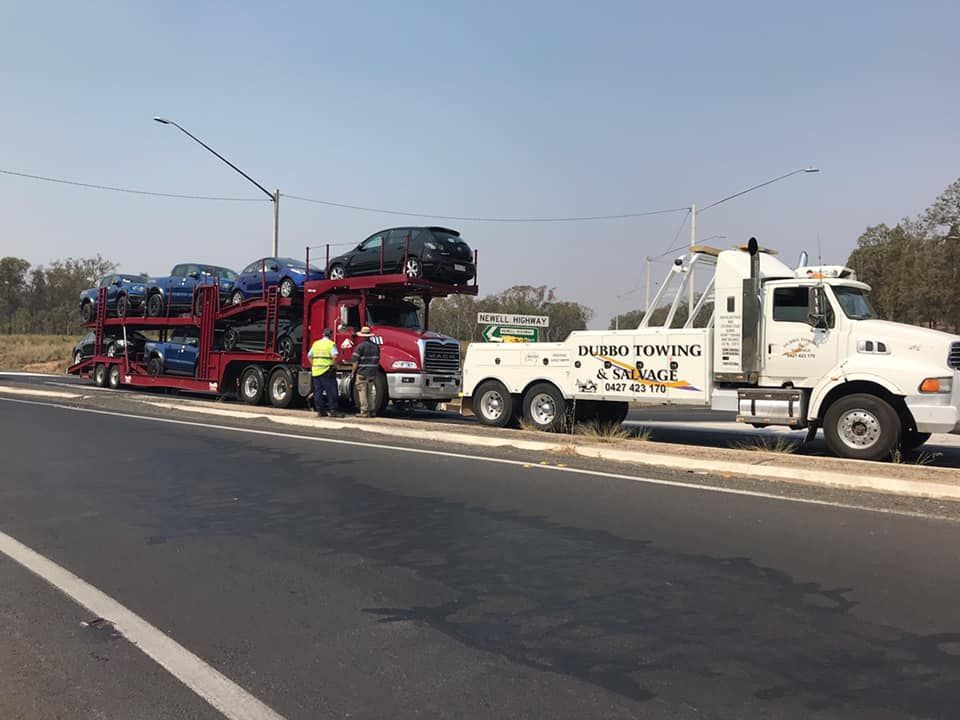 Two Big Truck On The Road — Towing Service In Gilgandra, NSW