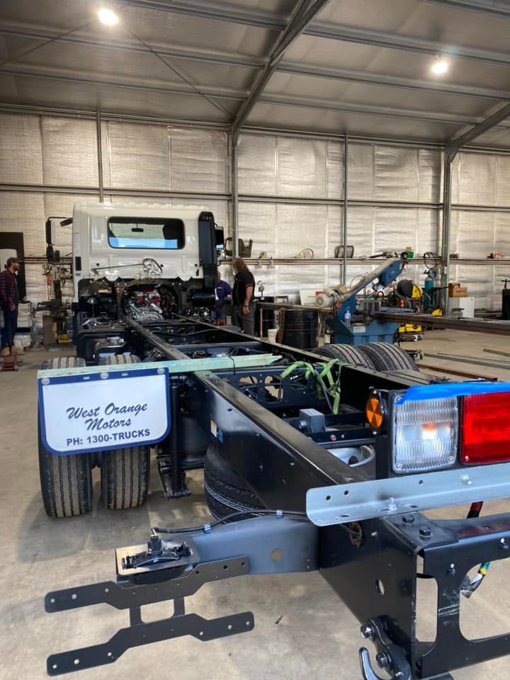 Trailer Inside The Workshop — Towing Service In Parkes, NSW