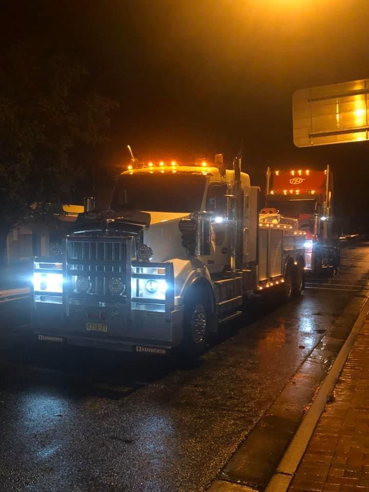 Two Trucks With Open Lights — Towing Service In Dubbo, NSW