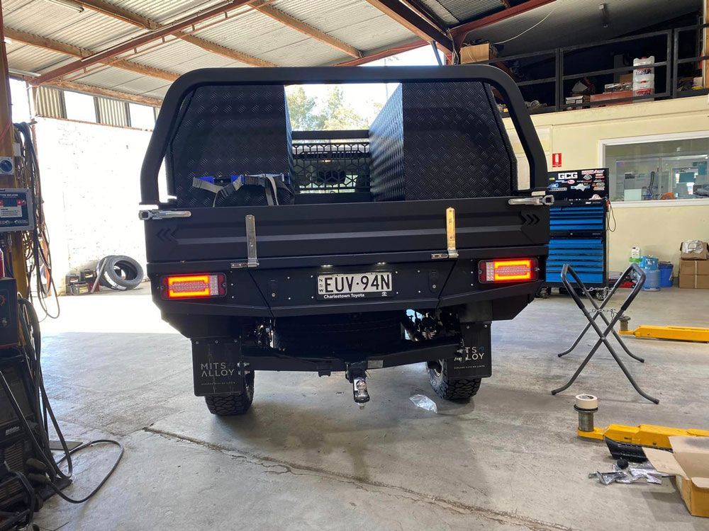 Pick Up With Open Light At The Back — Towing Service In Mudgee, NSW