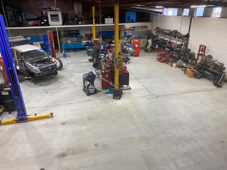 Top View In Workshop — Towing Service In Mudgee, NSW
