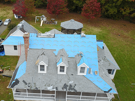 Roof Repair in Reisterstown, MD - Job done by Four Seasons Roofing