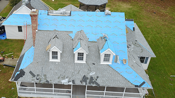 Roof Replacement in Finksburg, MD - Job done by Four Seasons Roofing