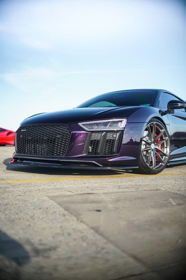 Wrapped Purple Audi R8